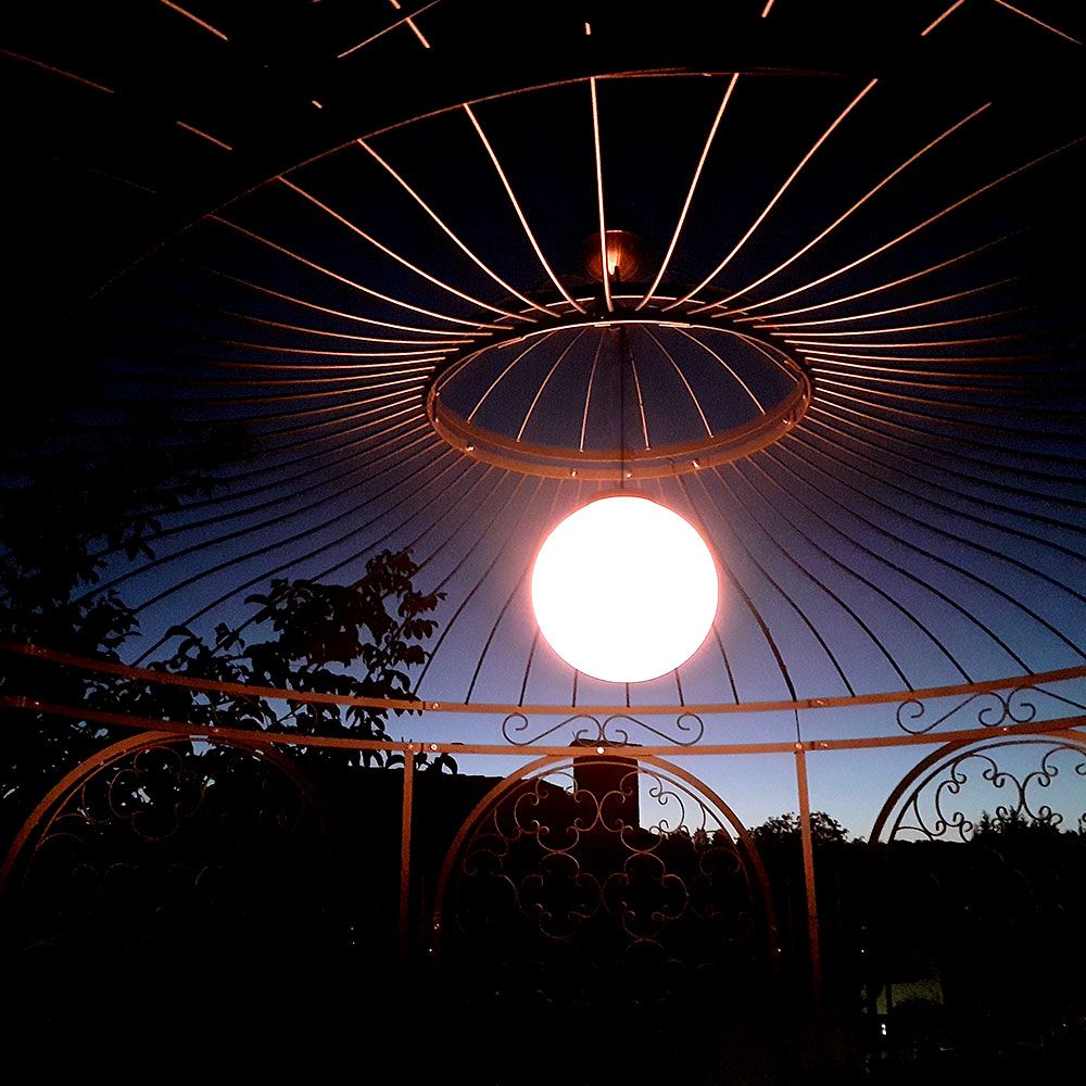 s.luce Globe lampada a sfera a sospensione per interni ed esterni IP54