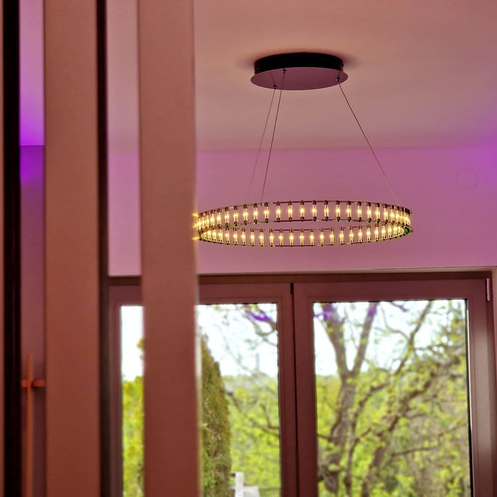 s.luce Atom Ring LED sospensione Dimmerabile