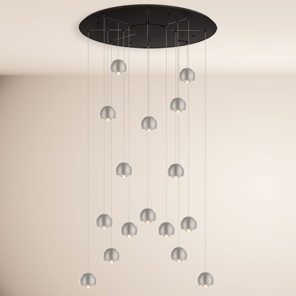 s.luce Beam XL LED gallery light Luce a sospensione con 16 o 24 luci
