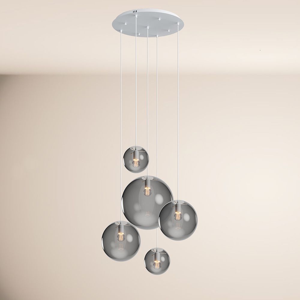 s.luce Orb lampada da galleria modulare a 5 luci