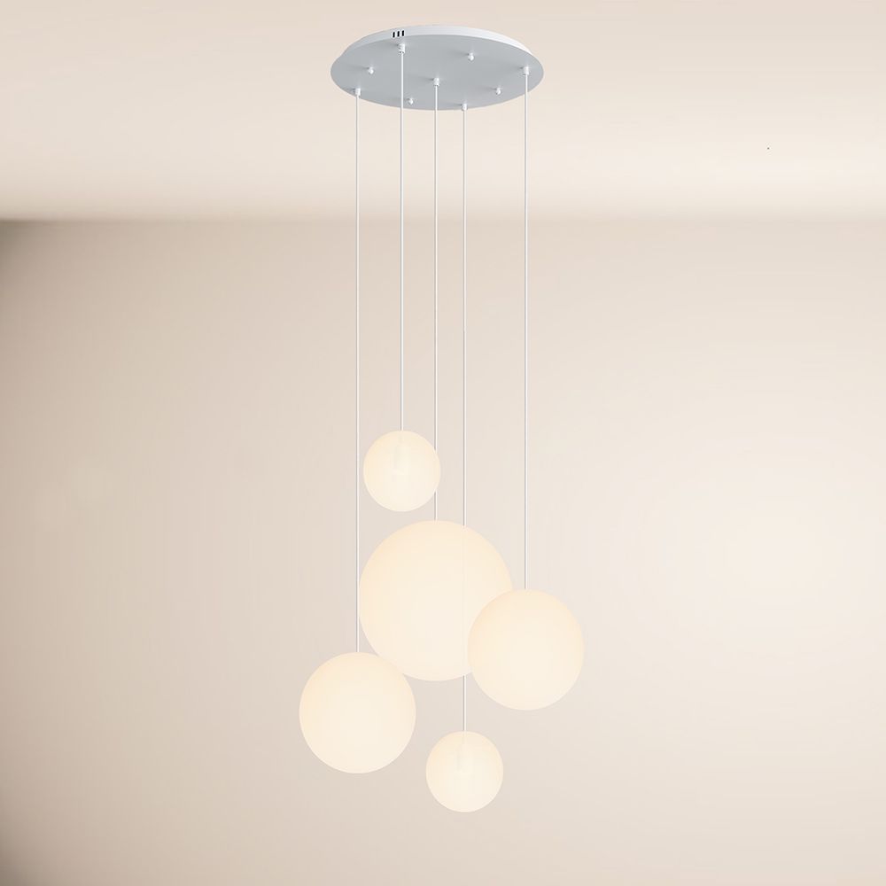 s.luce Orb lampada da galleria modulare a 5 luci