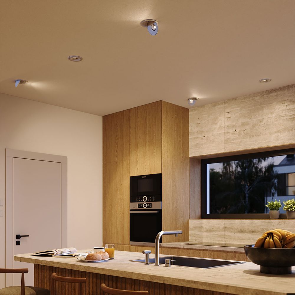 s.luce Santa Fresh exclusiv Faretto da incasso LED orientabile e dimmerabile