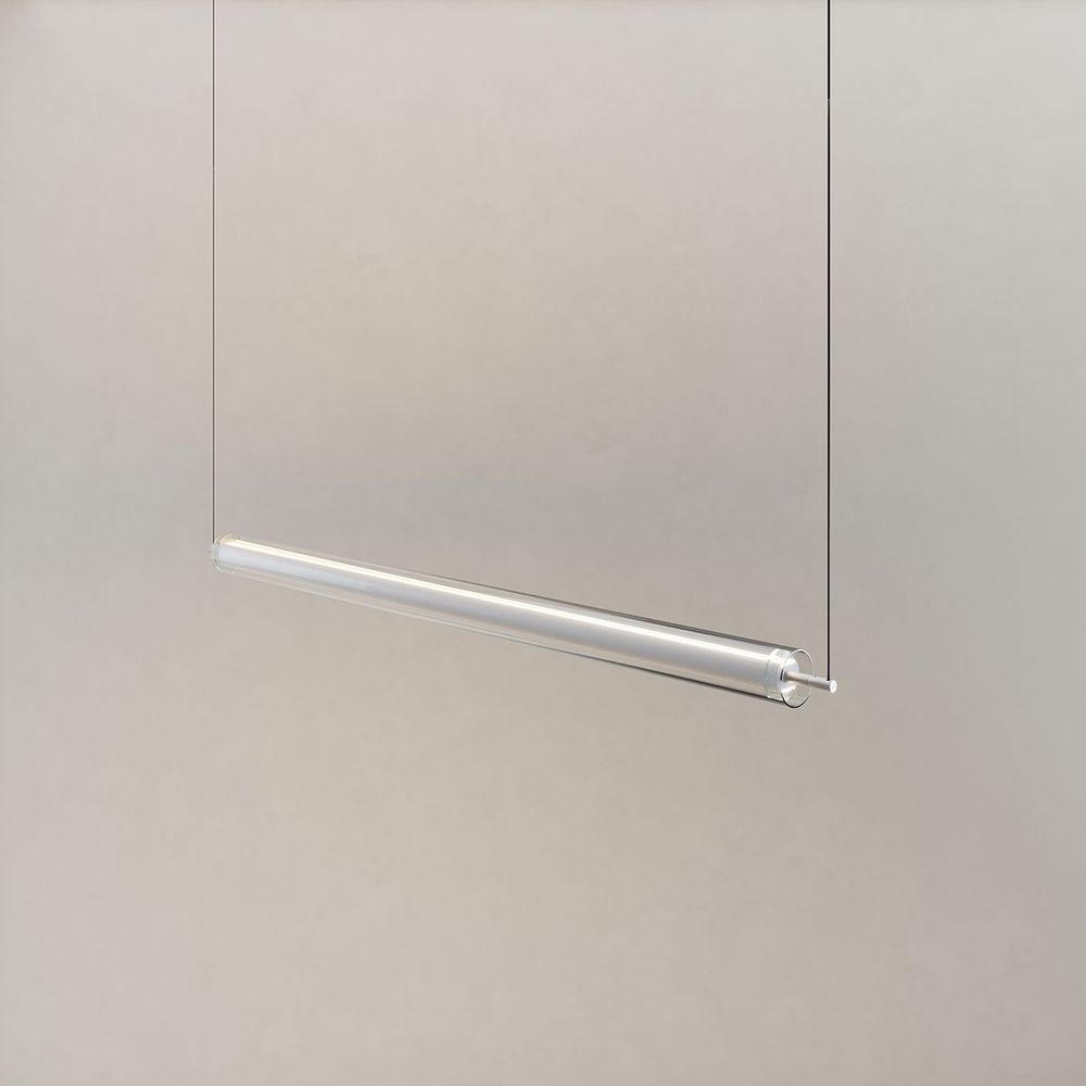 Lampa wisząca s.luce Ranya LED góra-dół ze szklaną osłoną i pilotem zdalnego sterowania