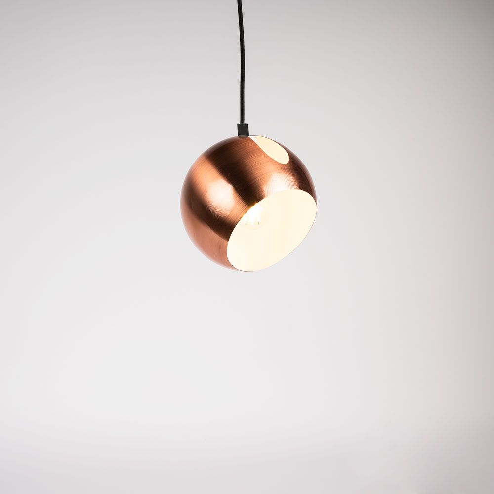 Lampa galeryjna s.luce Ball z obrotowym, wymiennym kloszem, zawieszenie 5m