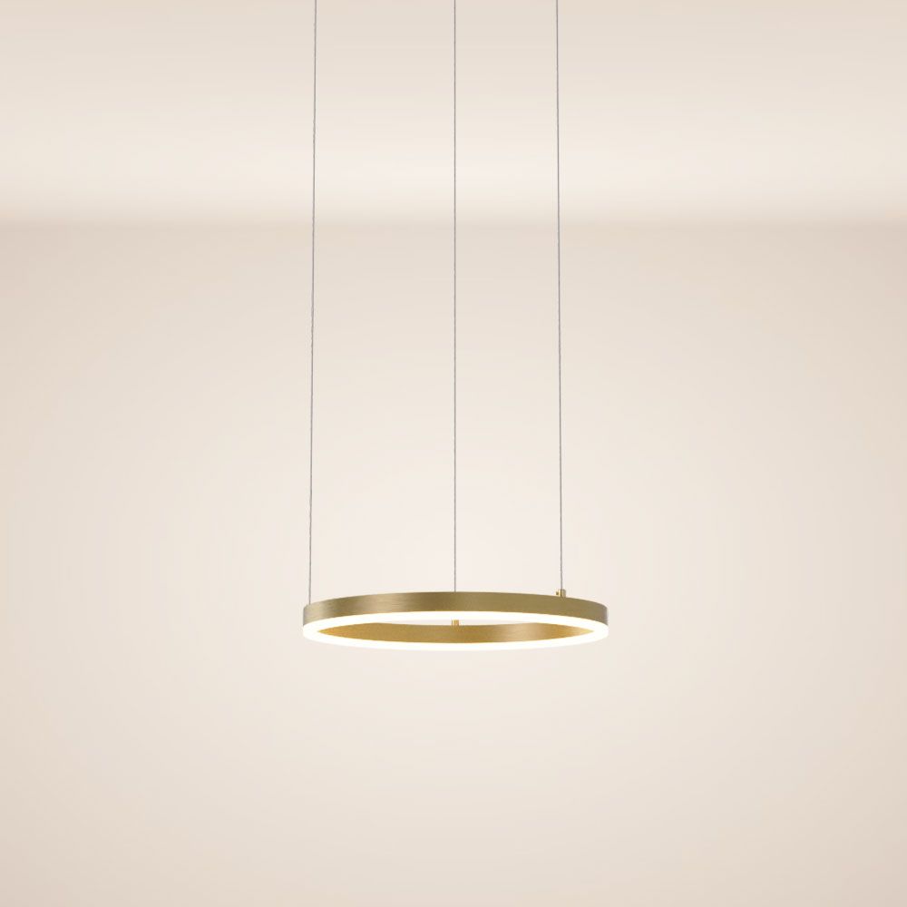 s.luce LED pierścieniowa lampa wisząca Ø 40cm