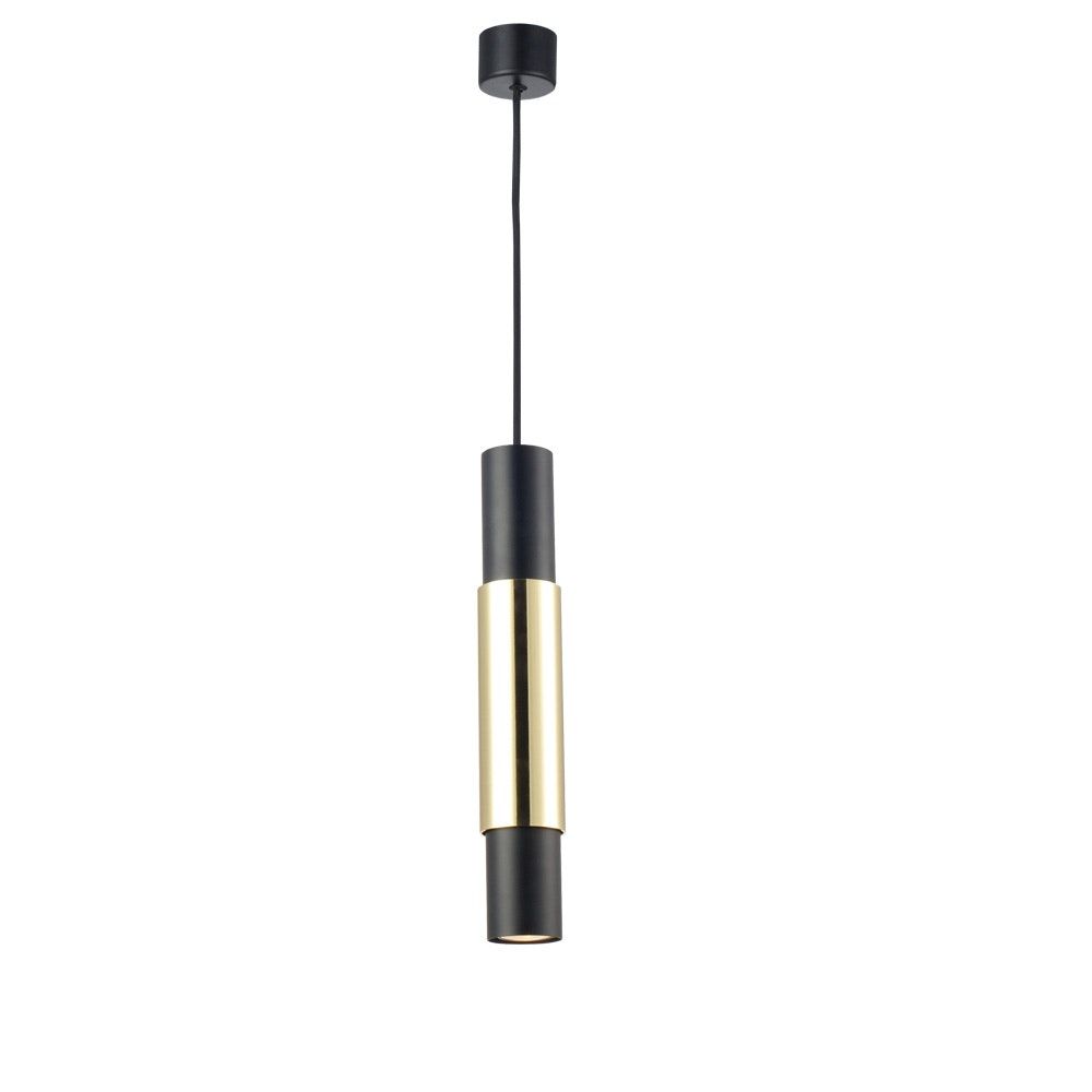 s.luce lampa wisząca Crutch z dekoracyjnym cylindrem