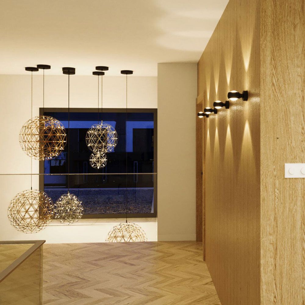 s.luce Beam LED nowoczesna lampa ścienna góra-dół
