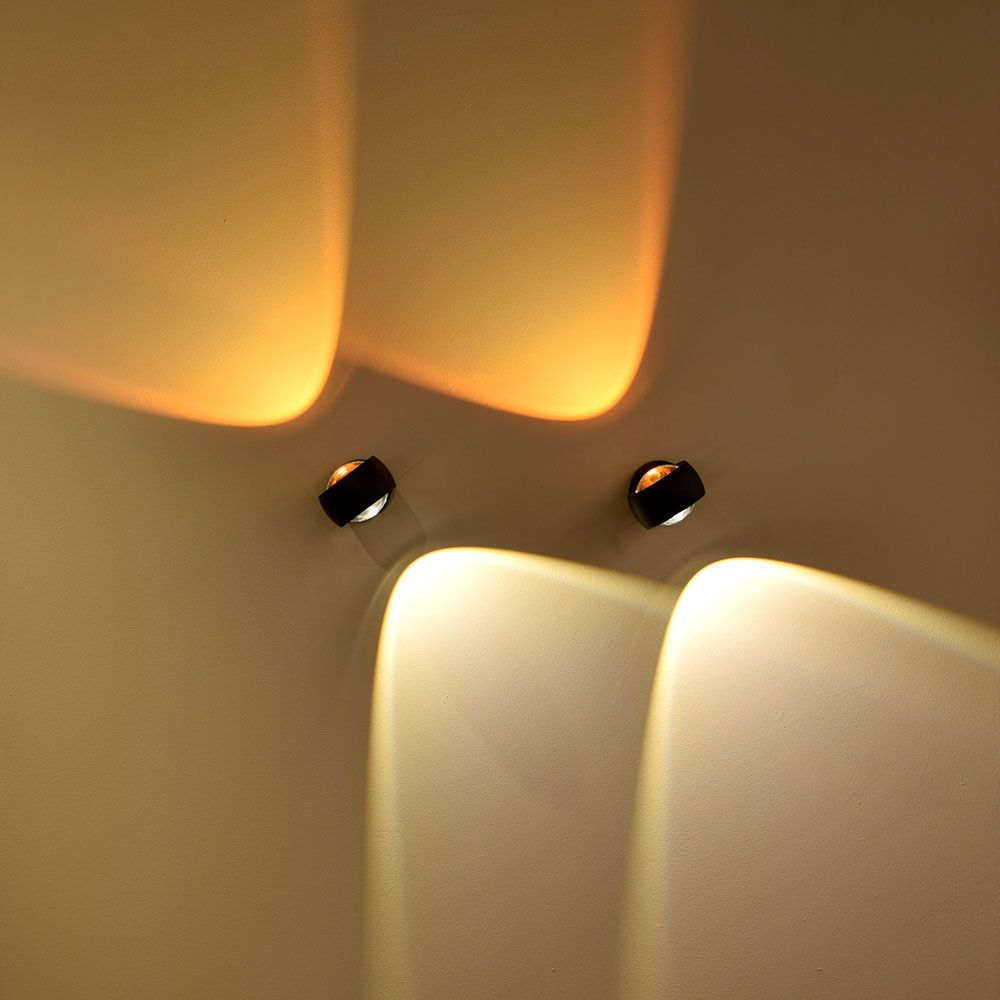 s.luce Beam LED nowoczesna lampa ścienna góra-dół