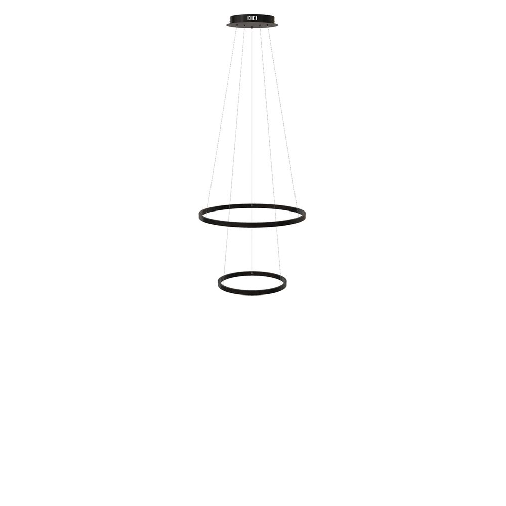 s.luce LED lampa wisząca pierścieniowa 2-światłowa centryczna