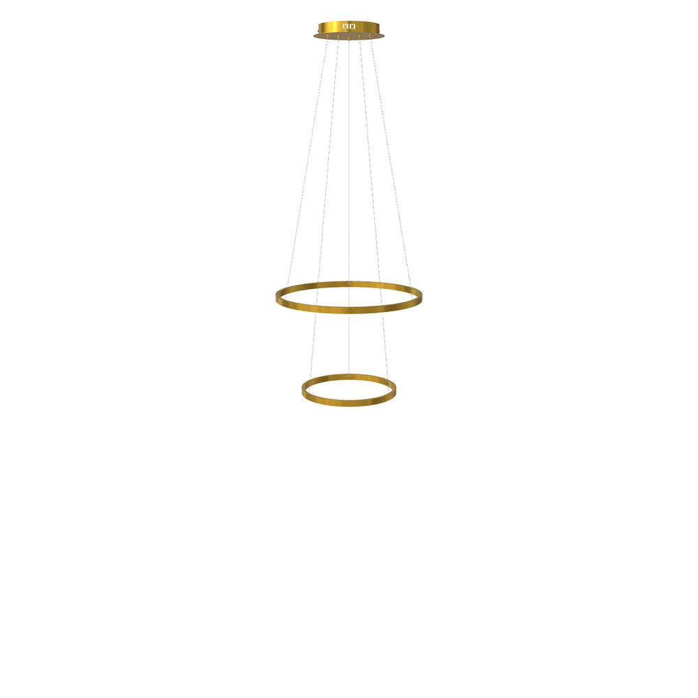 s.luce LED lampa wisząca pierścieniowa 2-światłowa centryczna