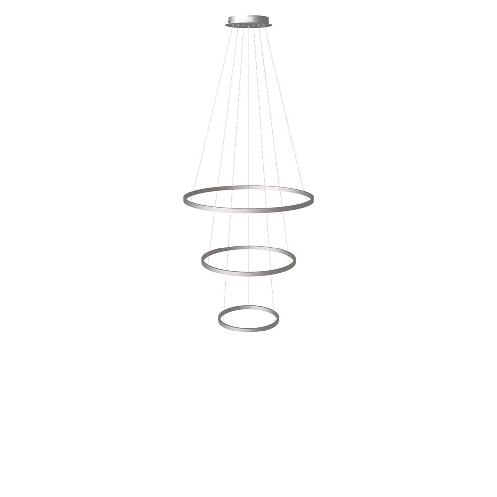s.luce LED lampa wisząca pierścieniowa 3-światłowa centryczna